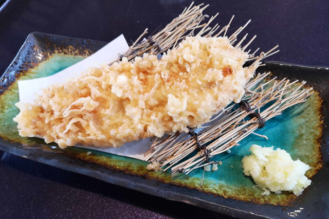 なまずの天ぷら