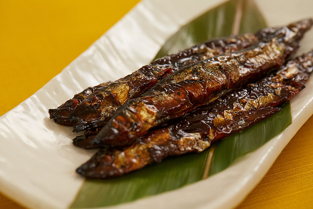 ししゃもの甘露煮
