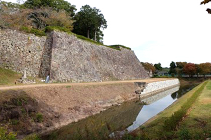 篠山城のお堀