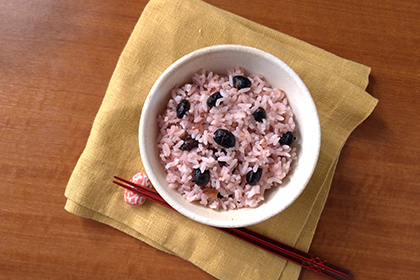丹波黒豆ごはん