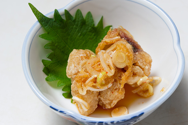鯉の唐揚げ
