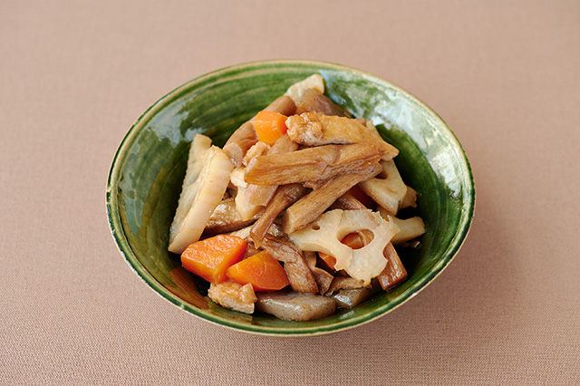 いもがらの炒め煮