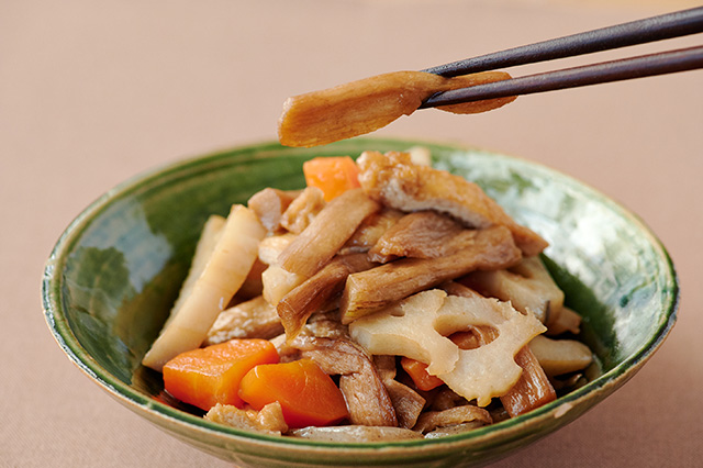 いもがらの炒め煮