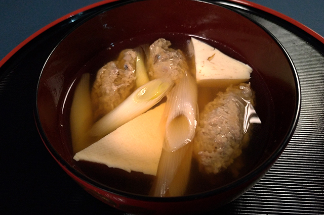 さんまのすり身汁