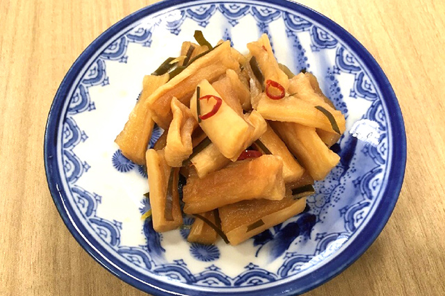 割り干し大根のはりはり漬け