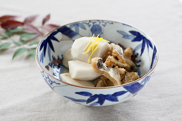 えびいもと棒だらの炊いたん