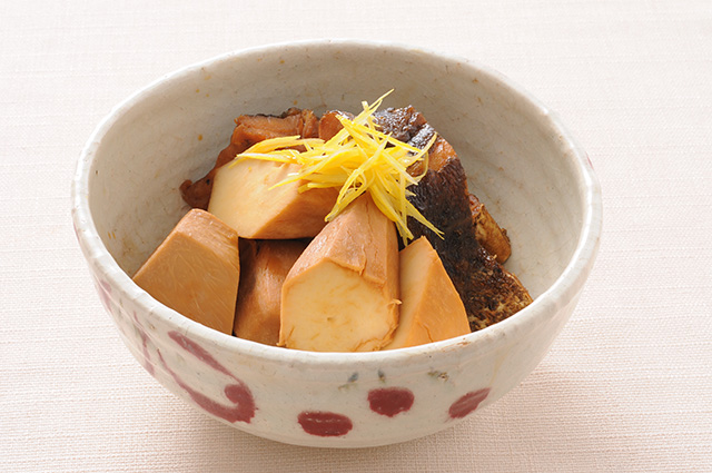 えびいもと棒だらの炊いたん