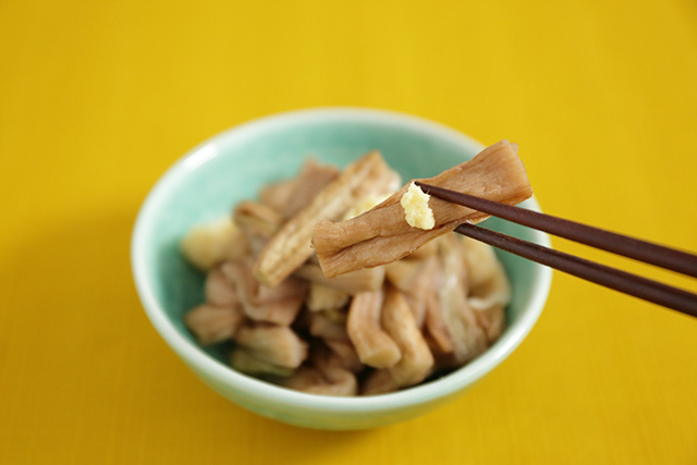 ずいきの炊いたん