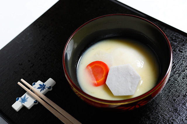 白味噌の雑煮