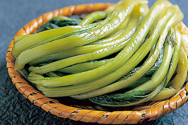 野沢菜漬