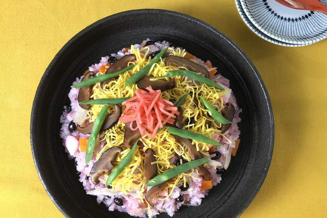 黒豆入りちらしずし