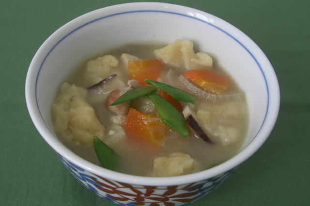 つんきーだご汁