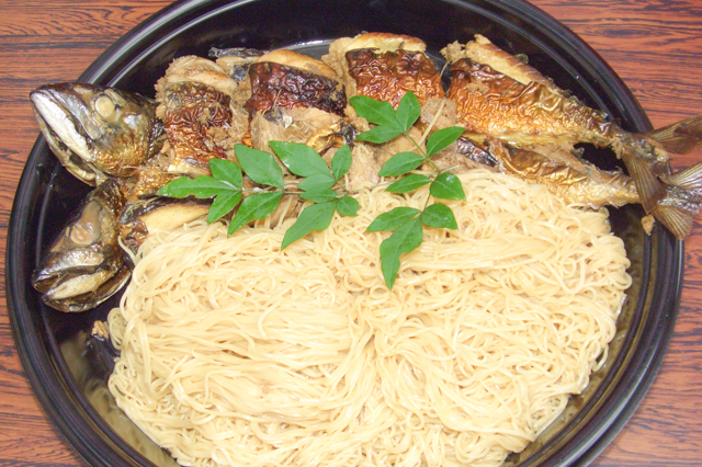 鯖そうめん