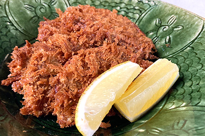 黒はんぺんフライ