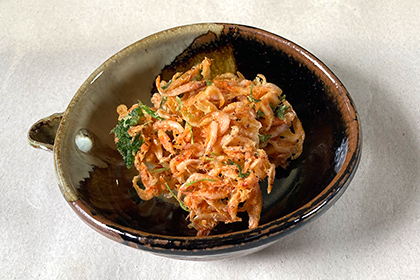 サクラエビのかき揚げ