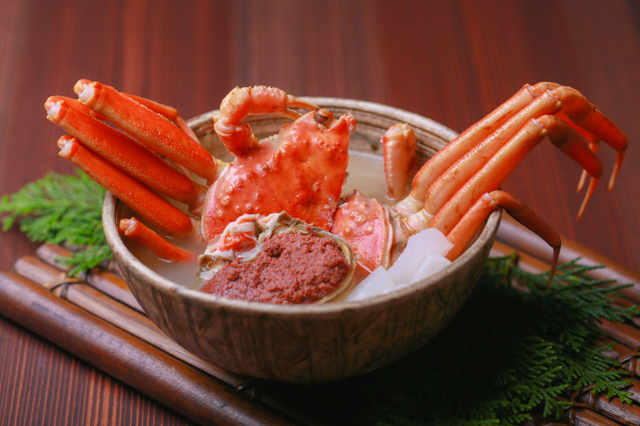 親ガニのみそ汁