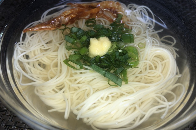 白えび素干だしのそうめん