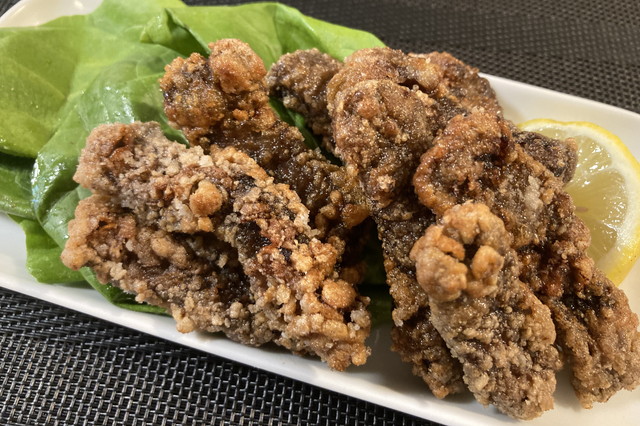 くじらの竜田揚げ