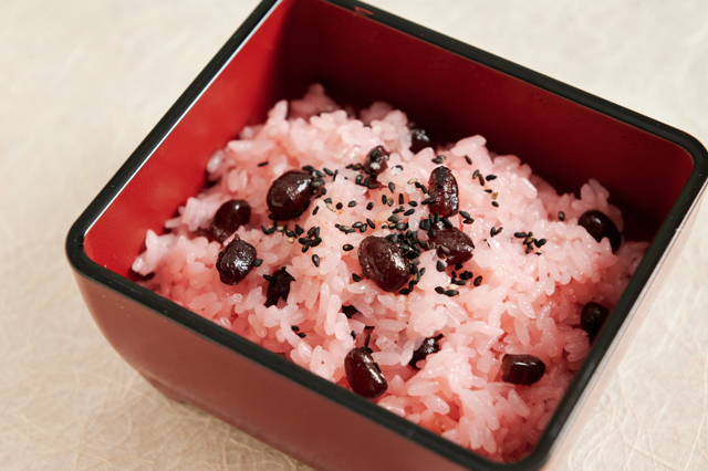 甘納豆のお赤飯