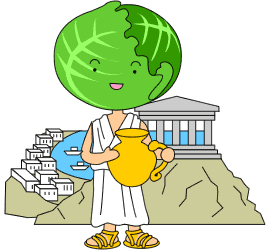 キャベツのキャラクターイラスト