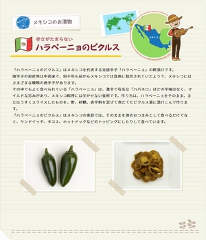 メキシコのお漬物