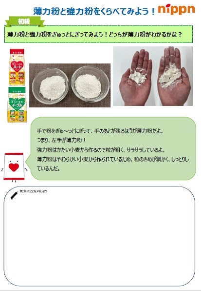 小麦粉のひみつ05