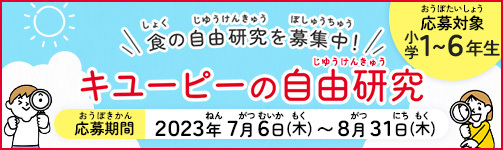 食に関する自由研究