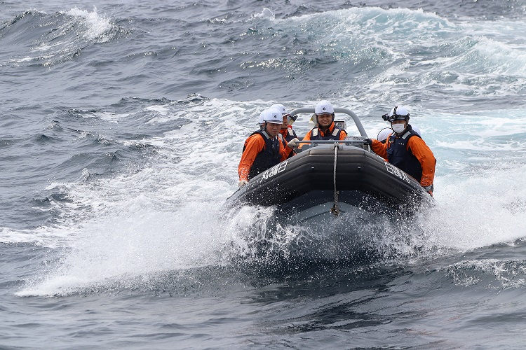 マフ塾2024　取締船搭載艇