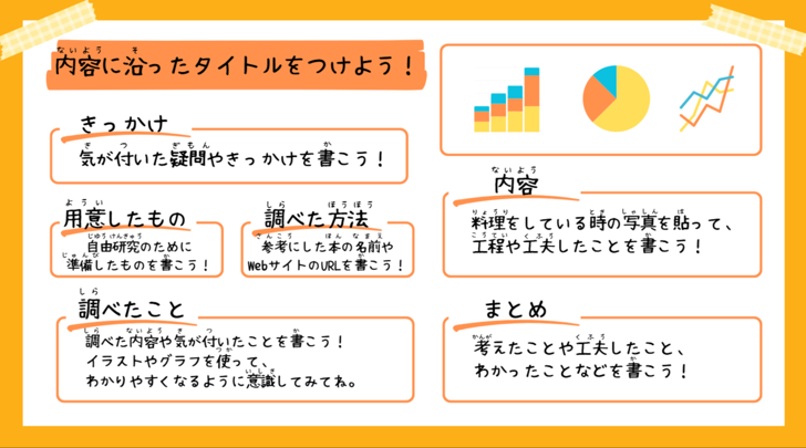 自由研究完成イメージ