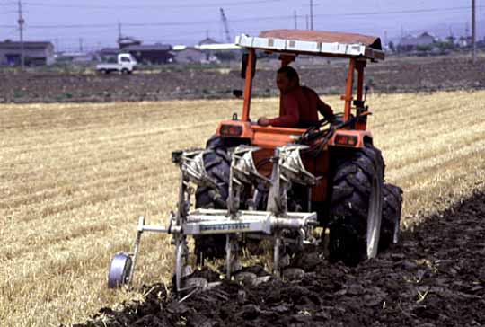 平成以降の田おこしの写真