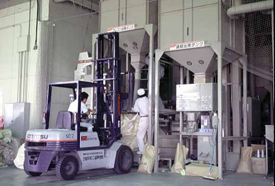 カントリーエレベーター内の写真