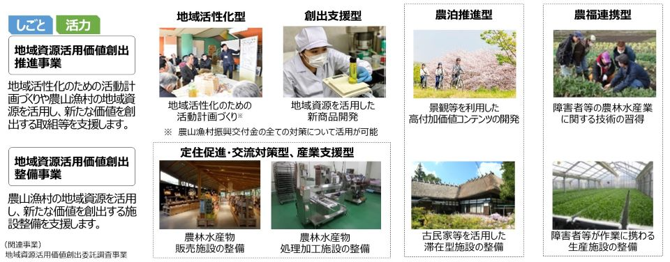 地域資源活用価値創出対策