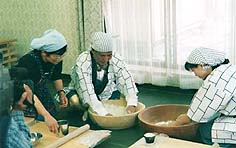 そば打ち体験道場