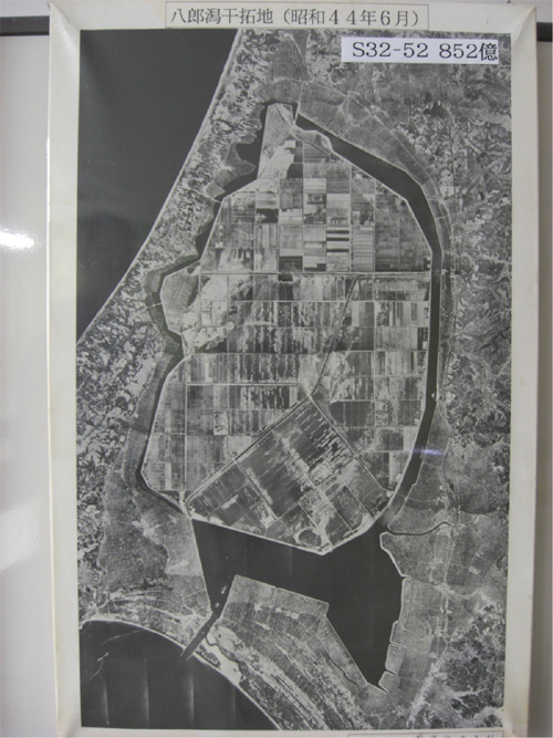 八郎潟干拓地（S44.6）