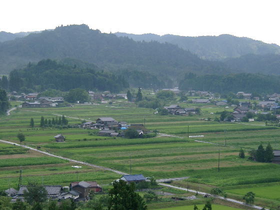 岩村の農村景観2