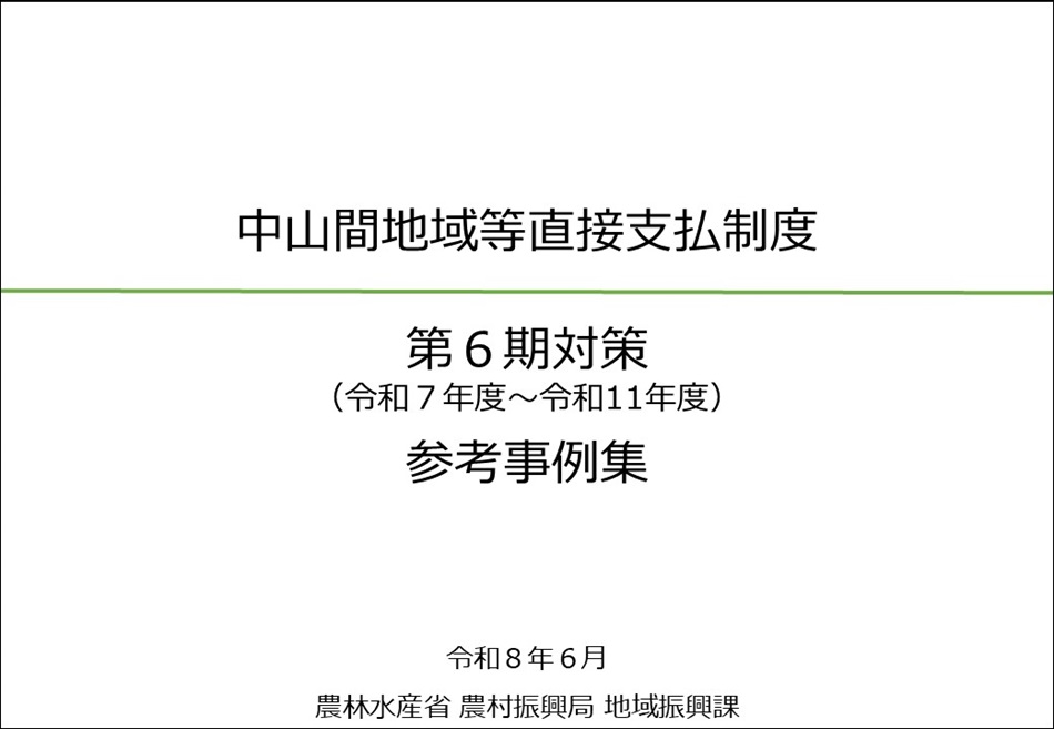 第６期対策（令和7年度～令和11年度）参考事例集