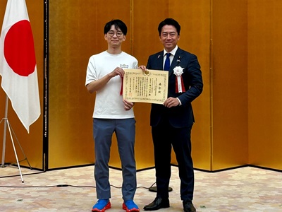 受賞者と小泉農林水産大臣