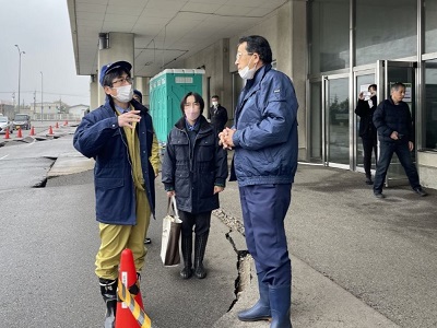 2月20日 令和6年能登半島地震の現地調査