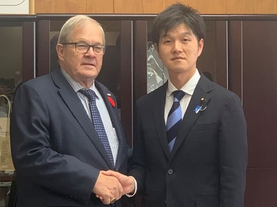 11月1日 マッコーリーカナダ農業・農産食料大臣との会談