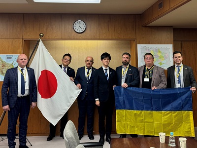 12月19日 コブジュスティウクライナ農業政策・食料省農業インフラ部長との会談