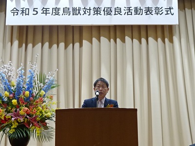 2月15日 令和5年度鳥獣対策優良活動表彰式