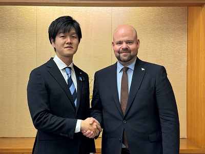 3月6日 ペーテル・クルグレーン スウェーデン地方担当大臣との会談