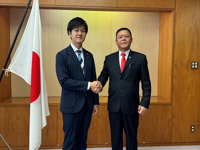 マルディオノ貧困緩和・食料安全保障特使と鈴木農林水産副大臣