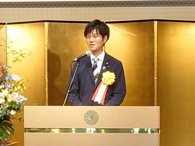 6月14日 「第52回全国豆類経営改善共励会表彰式」への出席