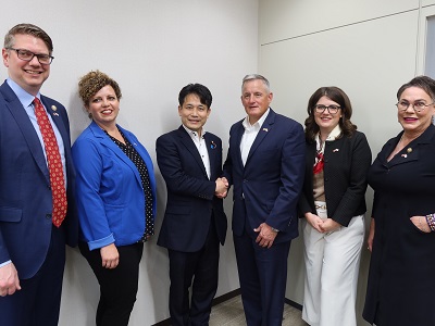 米国連邦下院議員団5名と滝波農林水産副大臣