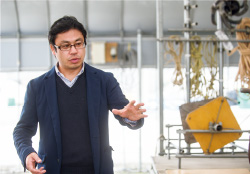 「農業をもっとよりよい産業にしたい。『農業の新しいカタチ』を創りたいんです」と田中さん