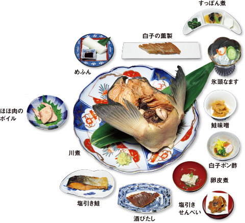 いろいろな鮭の食べ方