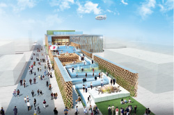 日本館は、参加国として最大規模の約4170㎡で出展する