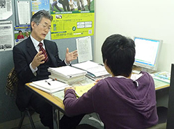 就農希望者には個別相談を実施