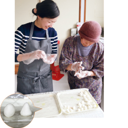 しづかブループのみなさんとちょぼ汁をつくる